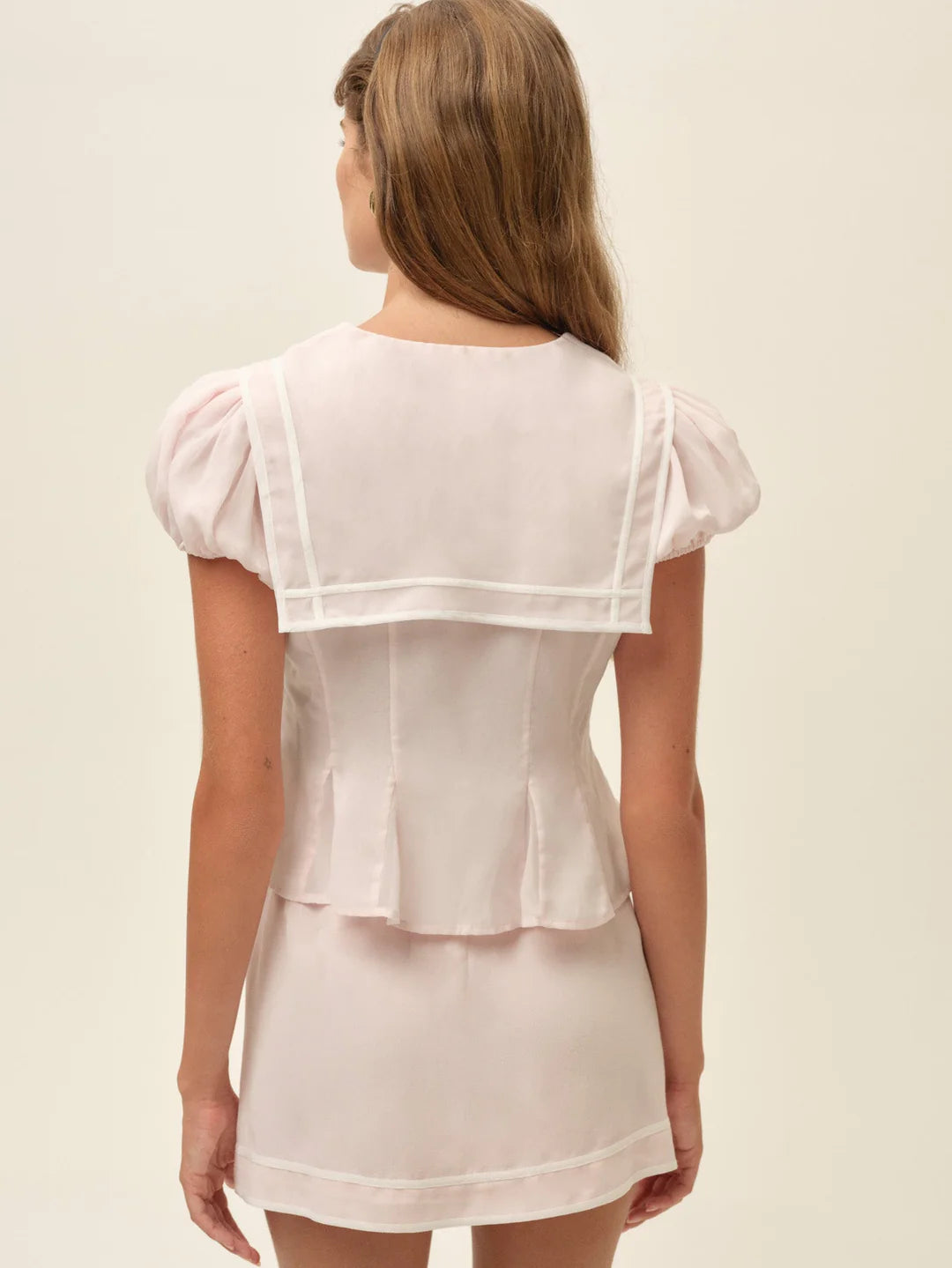 For Love & Lemons Ashley Top in Pink