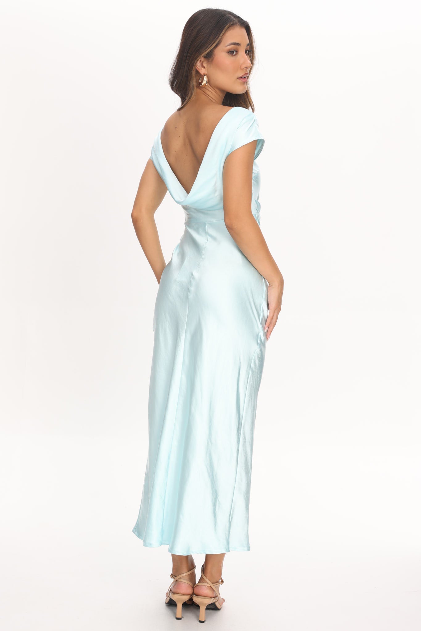 Isla Maxi Dress in Icey Blue
