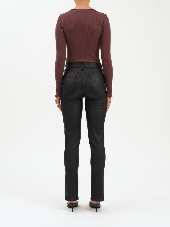 Daze Downtown High Rise Coated Jean