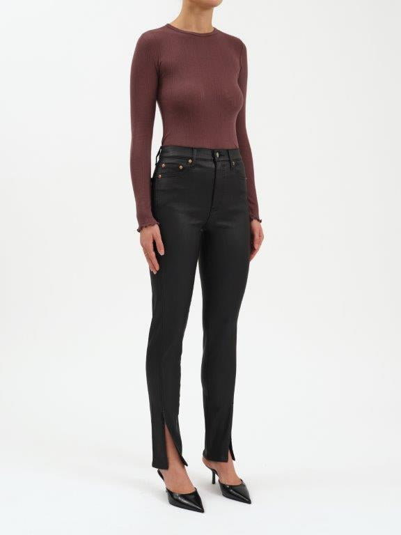 Daze Downtown High Rise Coated Jean