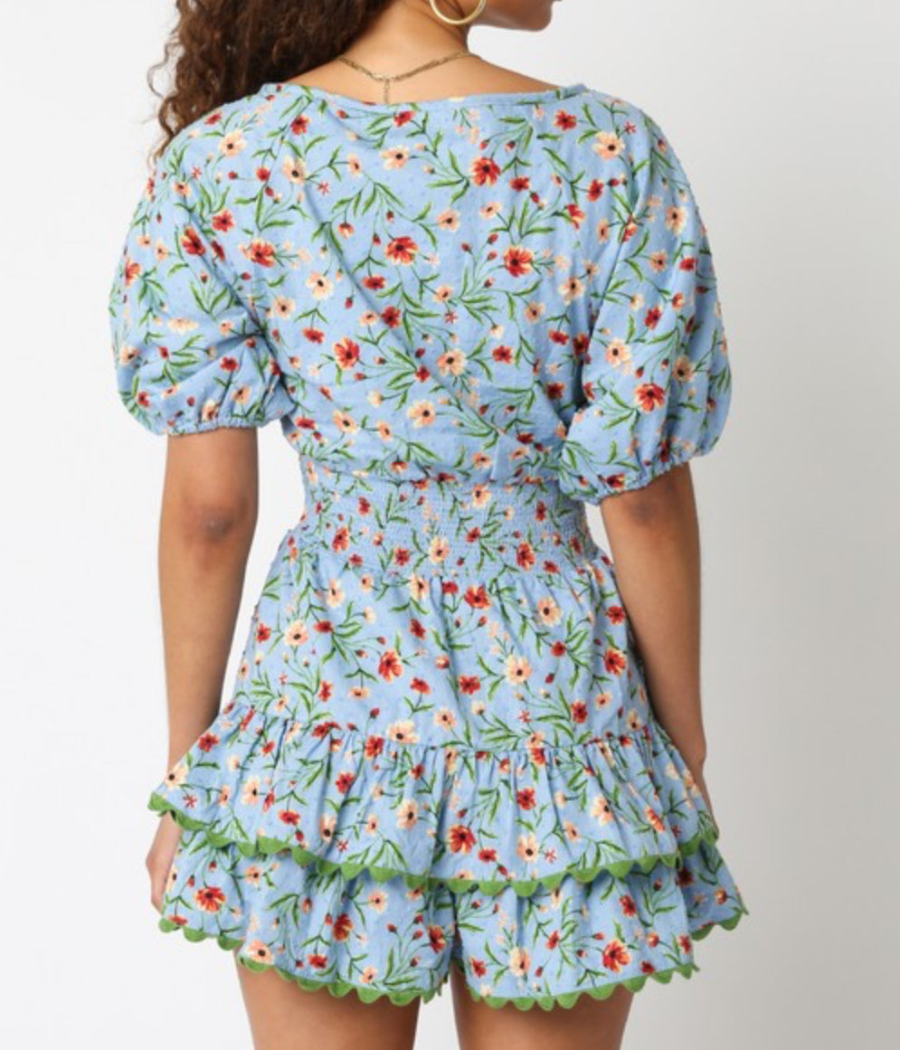 Lillie Floral Romper