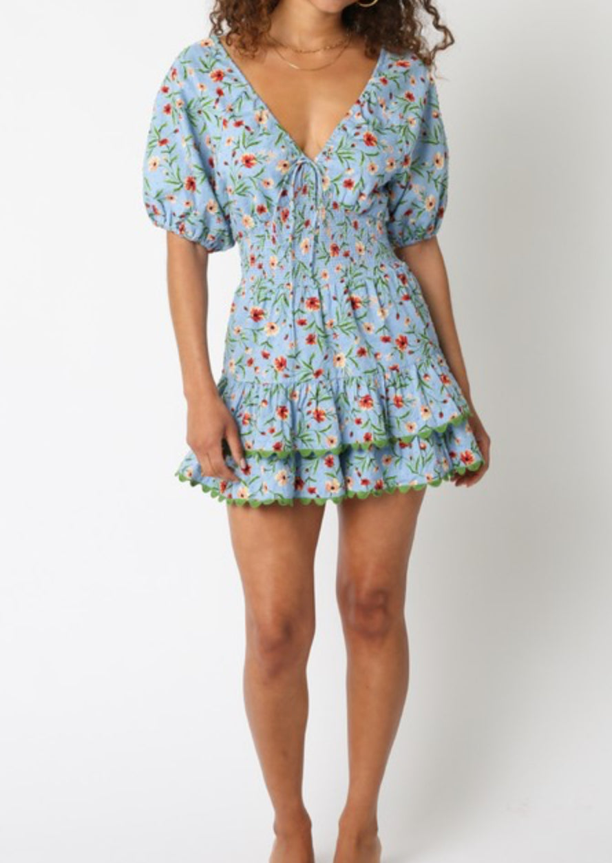 Lillie Floral Romper