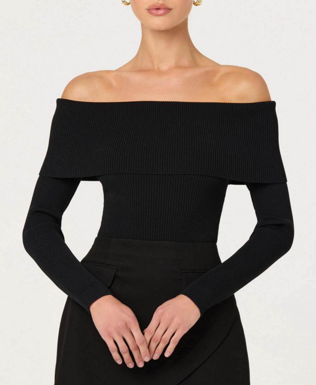 ASTR Lidia Sweater in Black