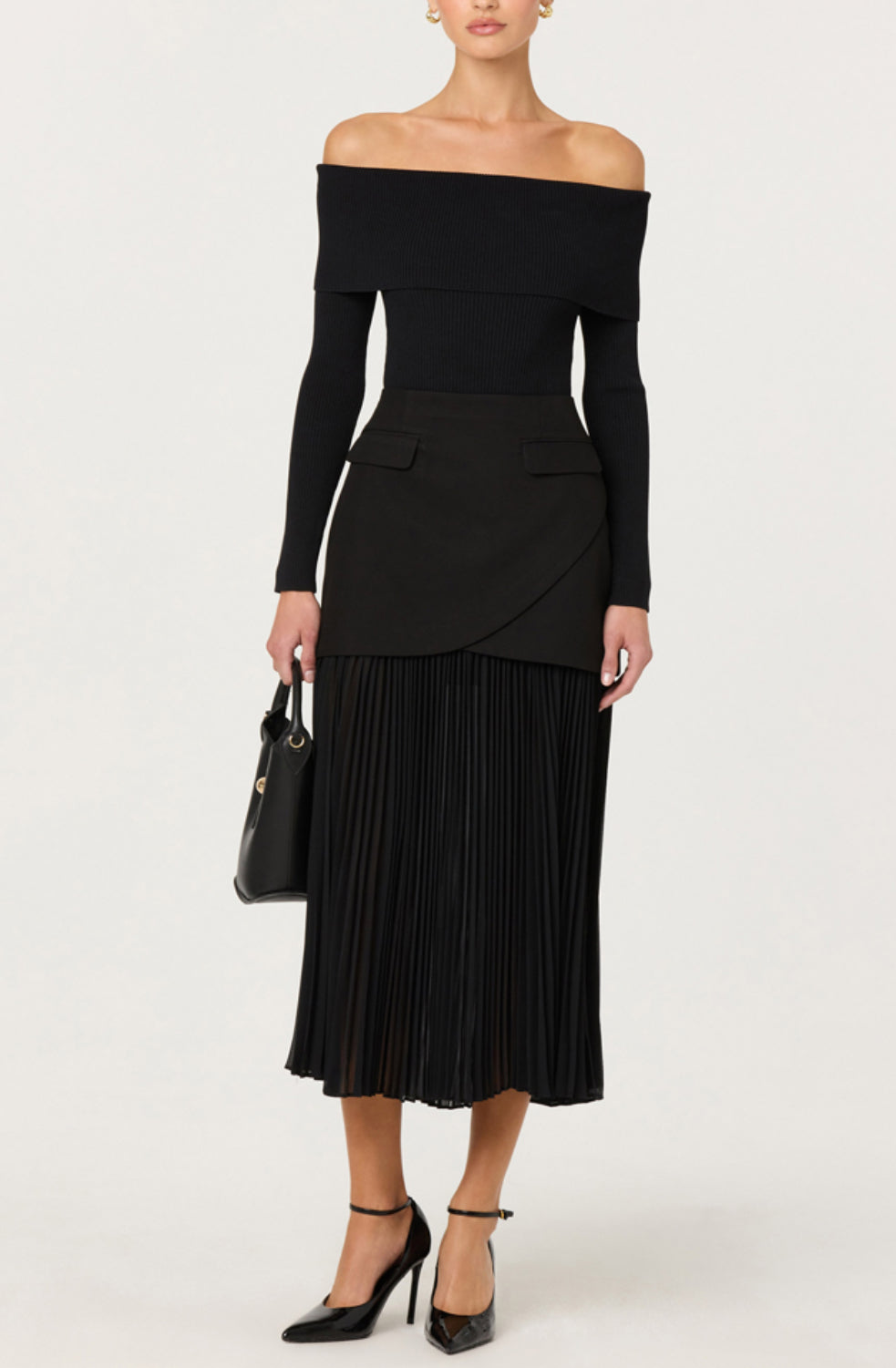 ASTR Lidia Sweater in Black