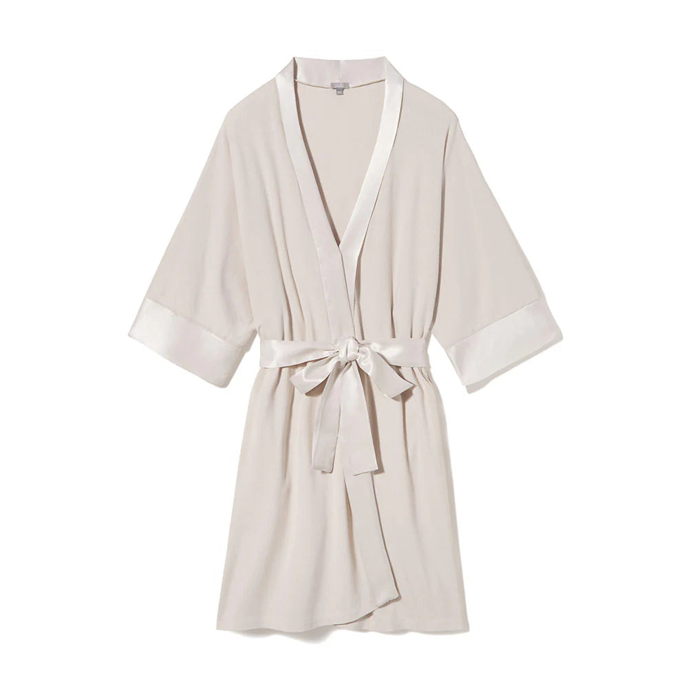 PJ Harlow Shala Robe in Egg Nog