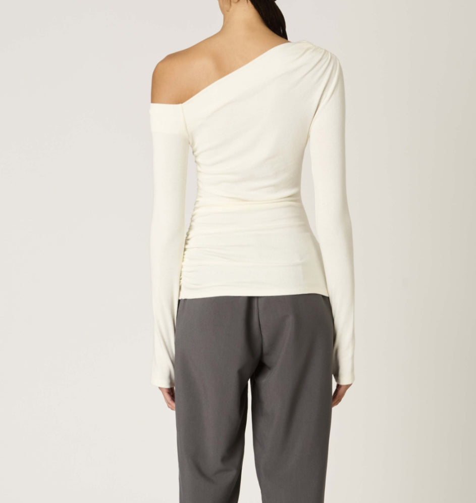 Nia Cleo Top in Ivory