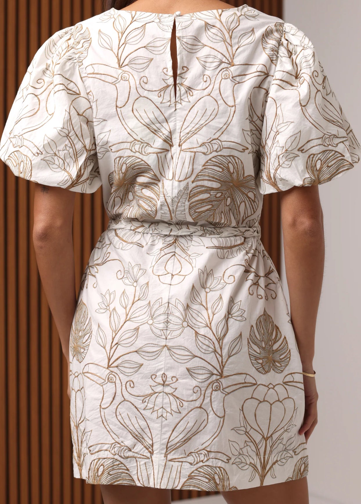 Shore Amanda Mini Dress in Toucan Tropic