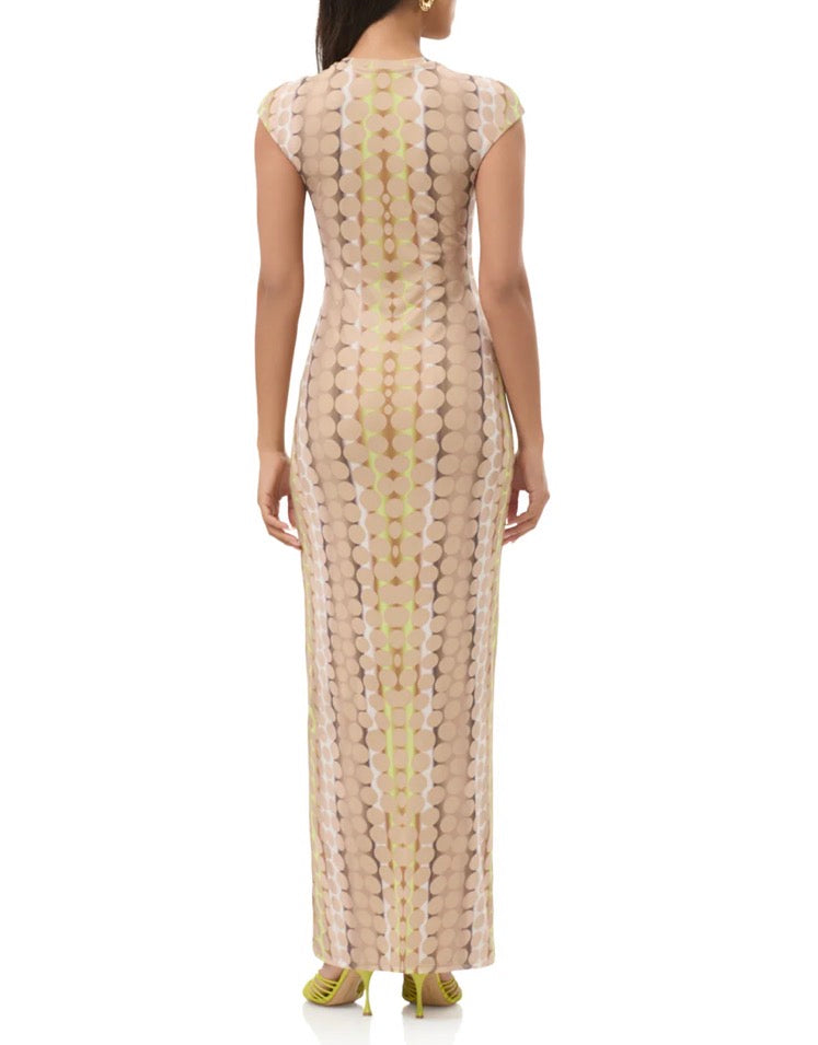 AFRM Cody Dress in Tonal Dot