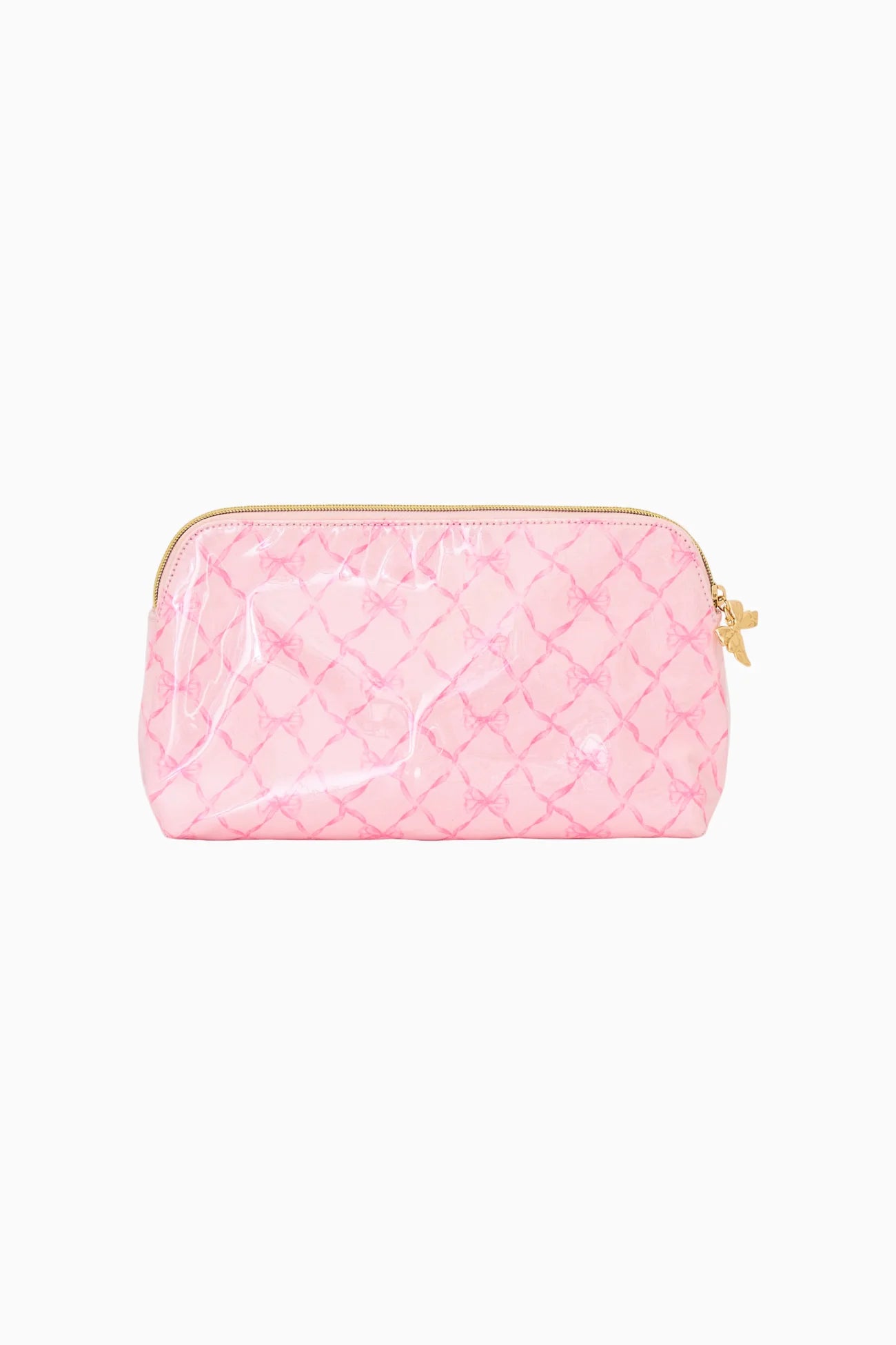 Love Shack Fancy Medium Travel Pouch in Pink Peppermint