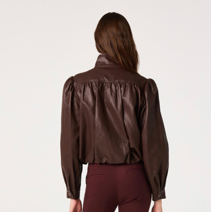 ASTR Estero Jacket in Brown