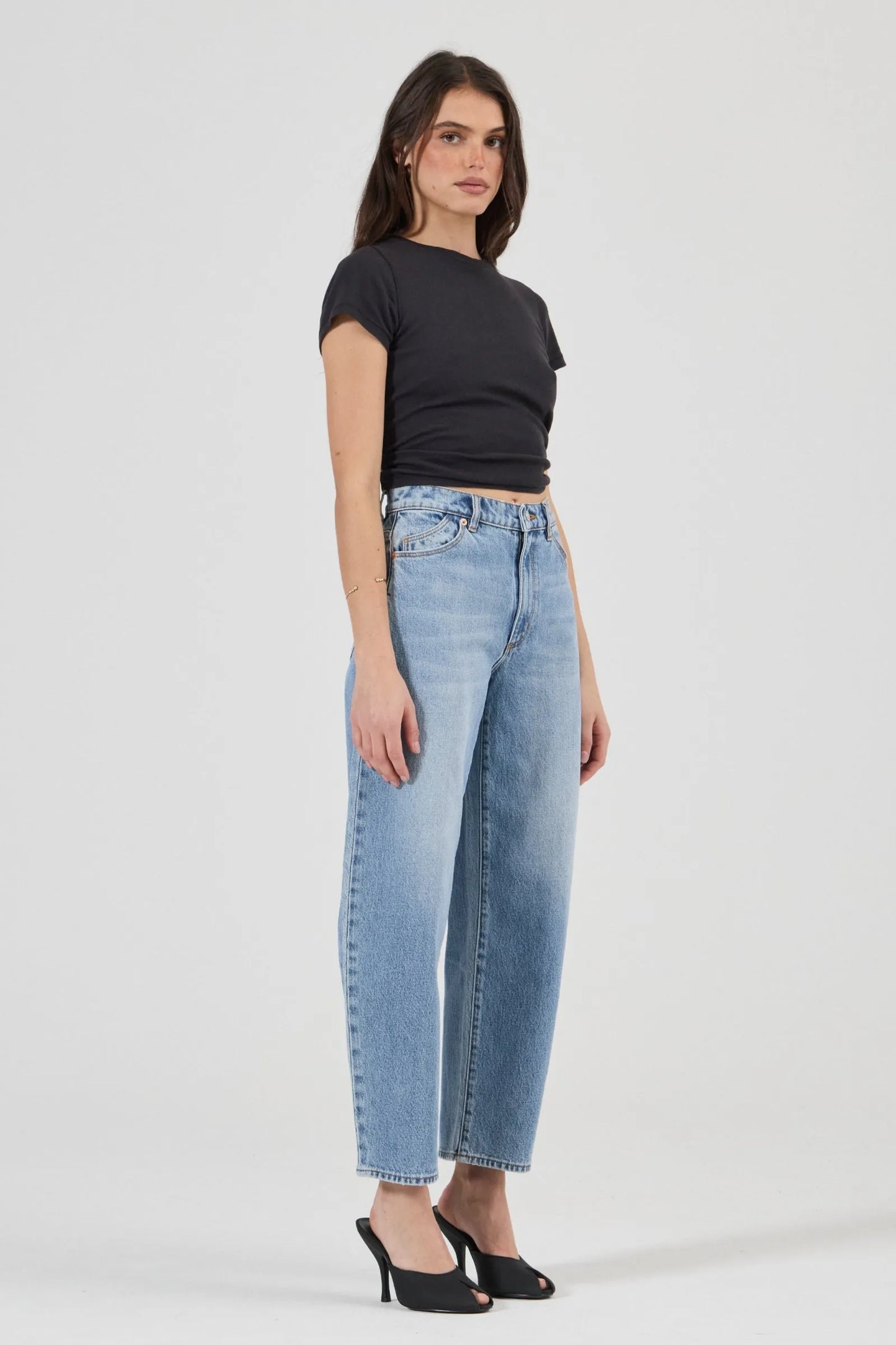 Rolla's Gigi Barrel Jean in Surrender