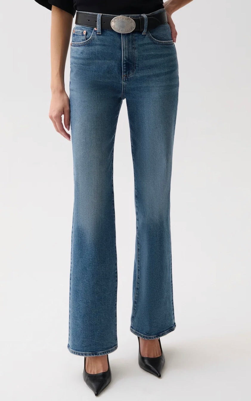 Pistola Evie High Rise Slim Boot Jean in Soho