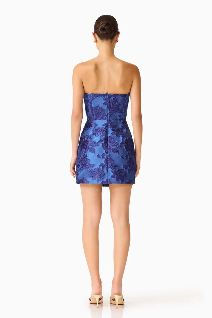 Elliatt Sorelle Mini Dress in Cobalt Blue