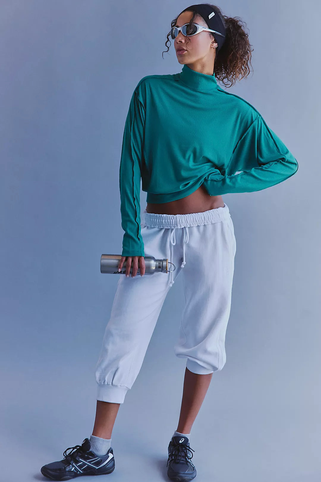 FP Movement Love To Move Longsleeve in Green Frost