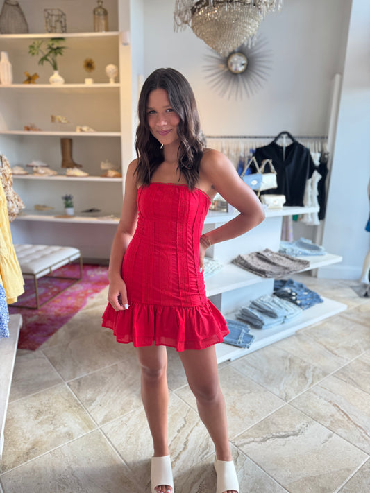 Jefferson Strapless Mini Dress
