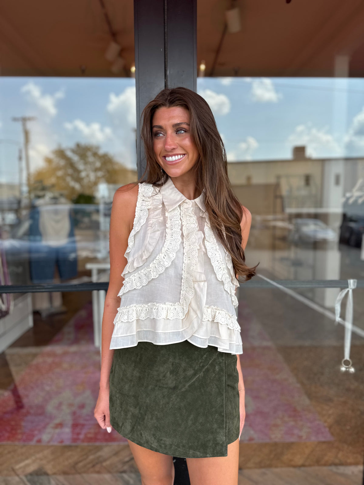 Blank NYC Spicy Herbs Skirt
