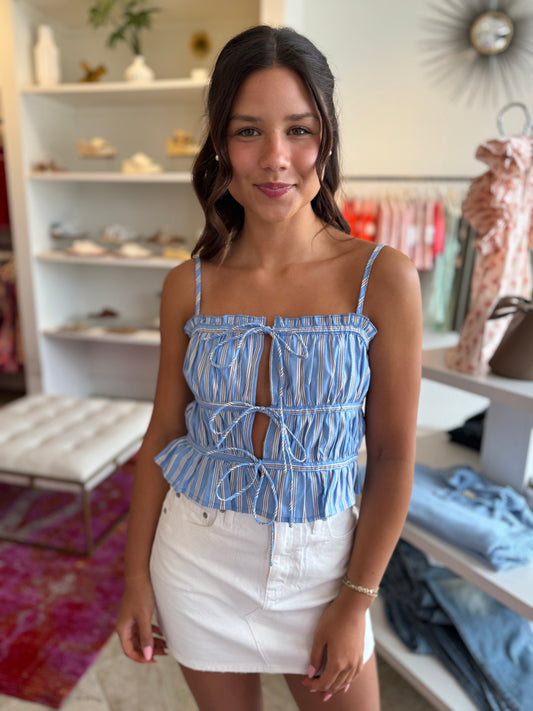 Lynnette Stripe Top