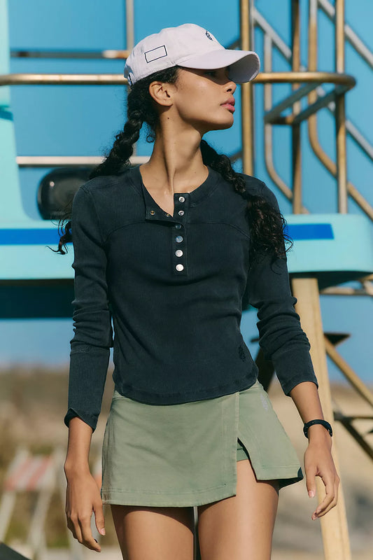 FP Movement Hot Shot Mini Skort in Terrain