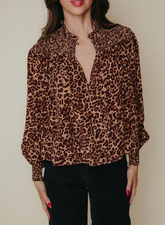 La Roque Judy Top in Cheetah