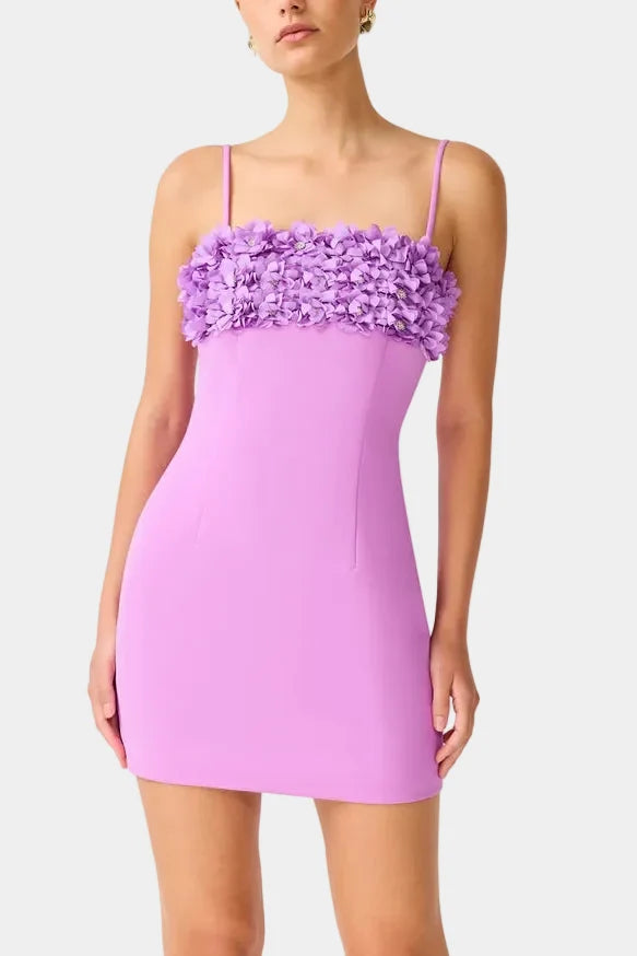 Elliatt Solenne Mini Dress in Orchid