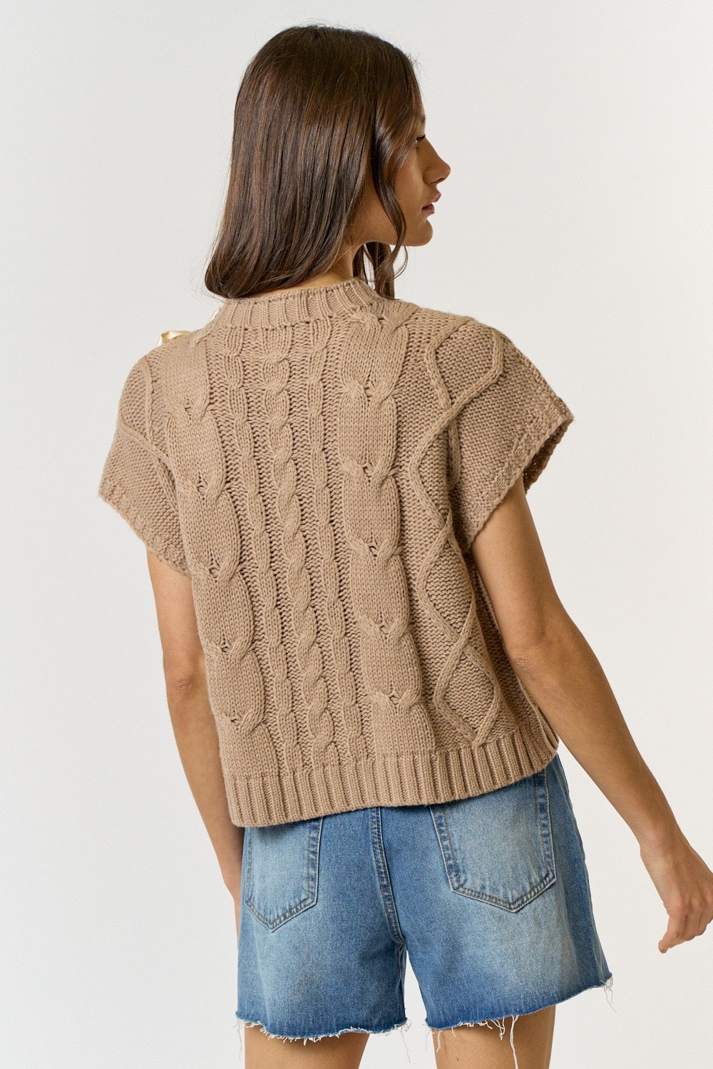 Deanna Cable Knit Sweater