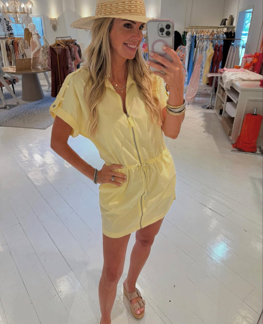 Pistola Meg Dress in Lemonade