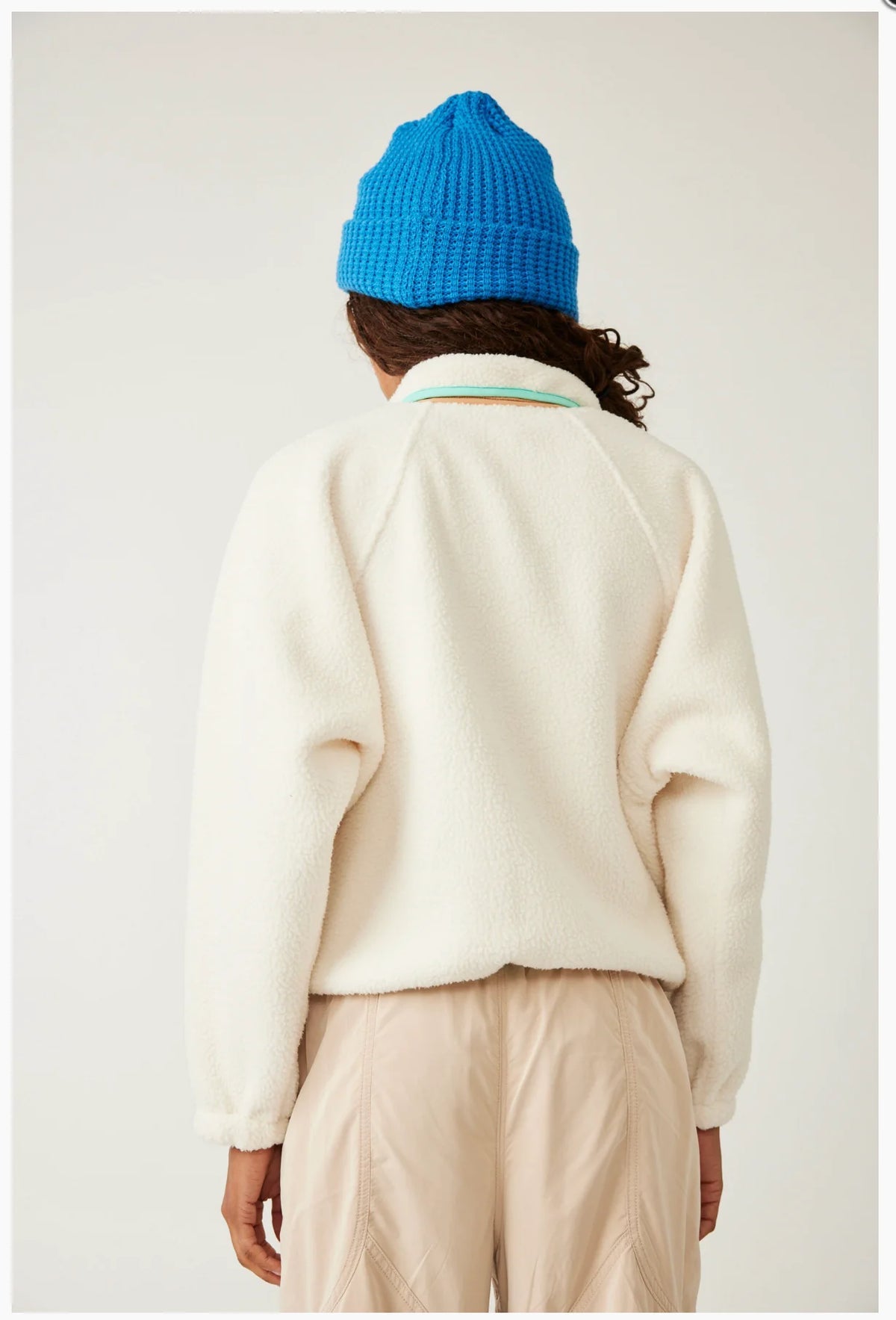 FP Movement Hit The Slopes Pullover in Ivory Retro