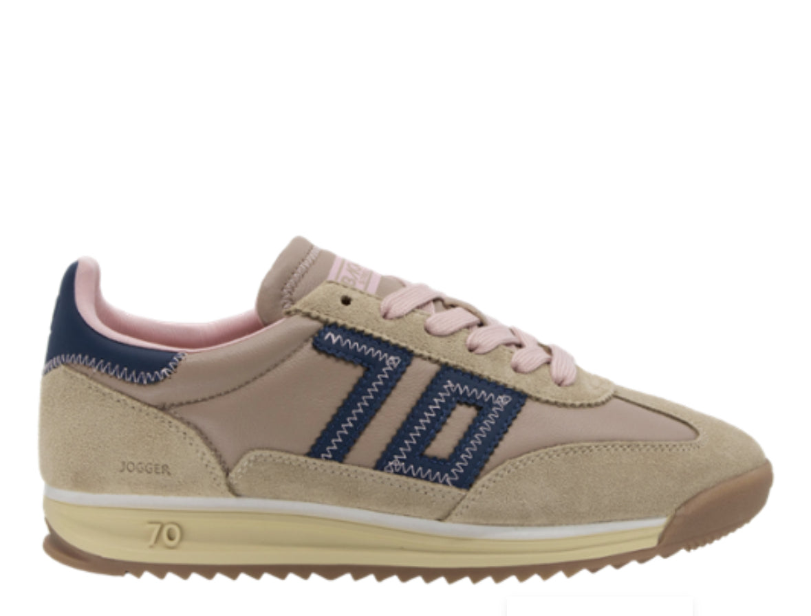Back 70 Jogger Z in Camel Navy Pink