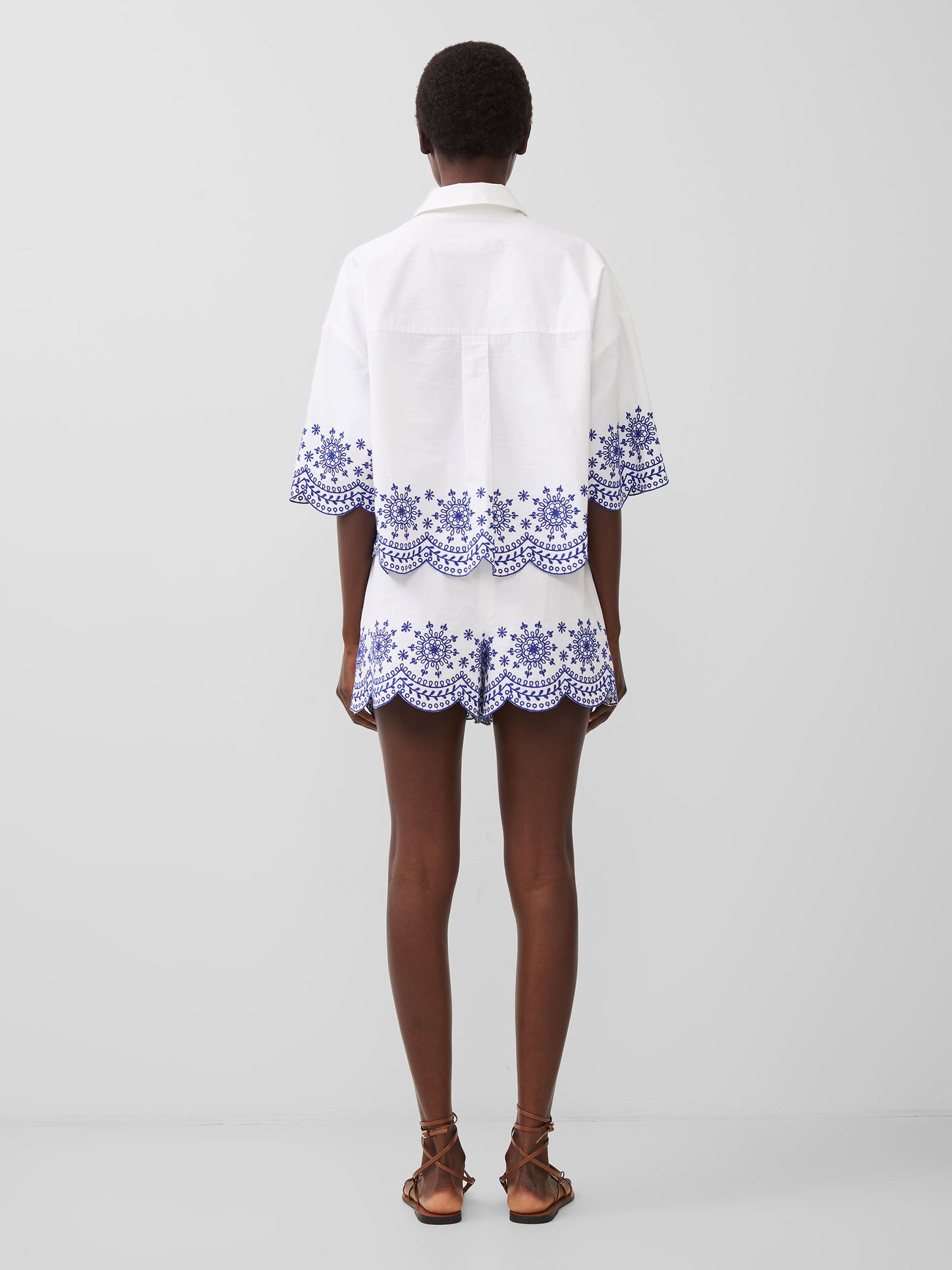 French Connection Alissa Embroidered Short