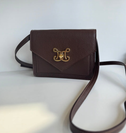 De Marquet Envelope Purse in Sienna