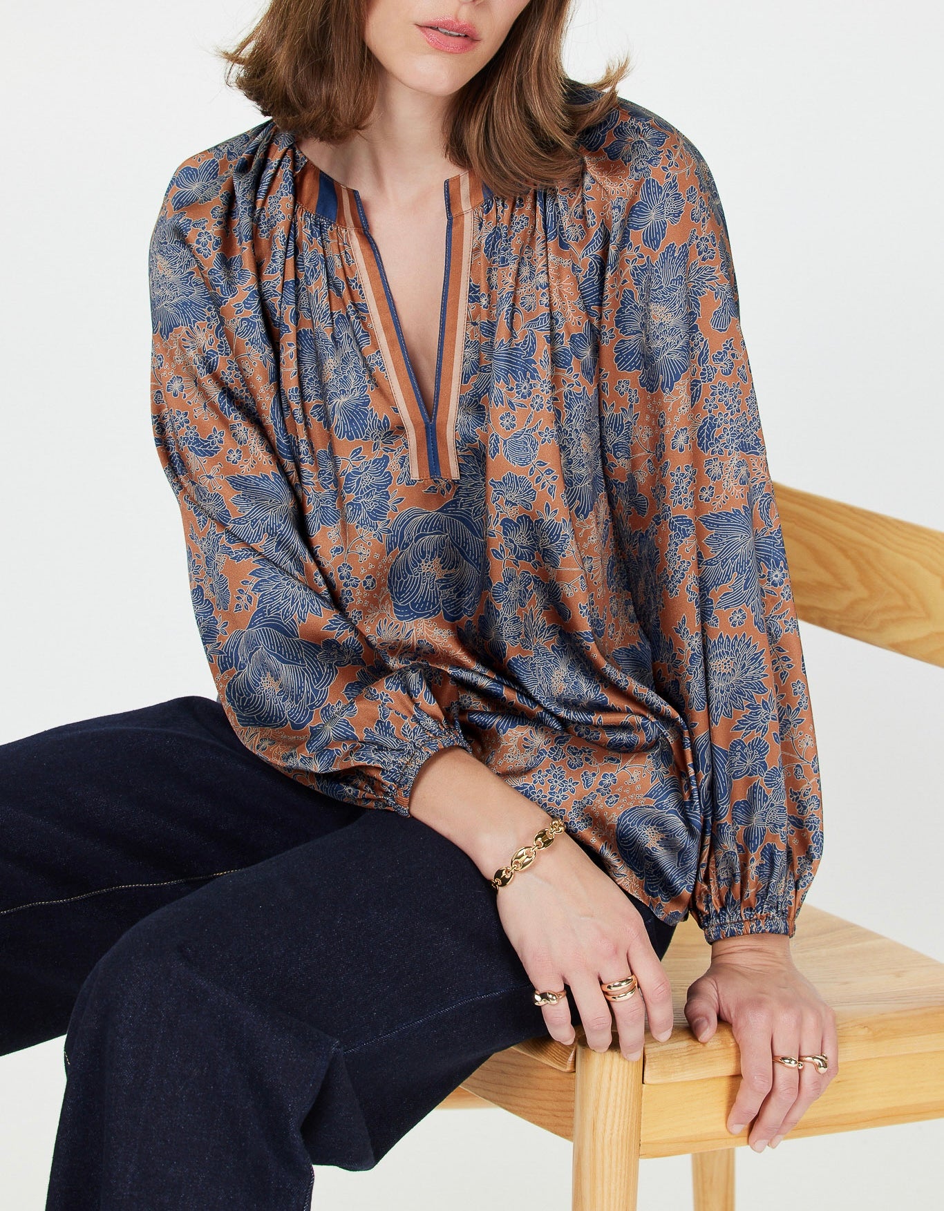 Tompkins Floral Blouse