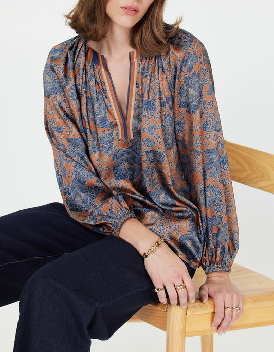 Tompkins Floral Blouse