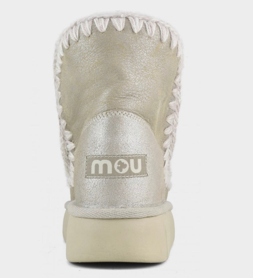 Mou Eskimo 18 Bounce Boot in Stone Metallic