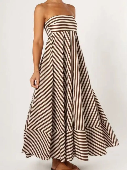 Samantha Stripe Maxi Dress