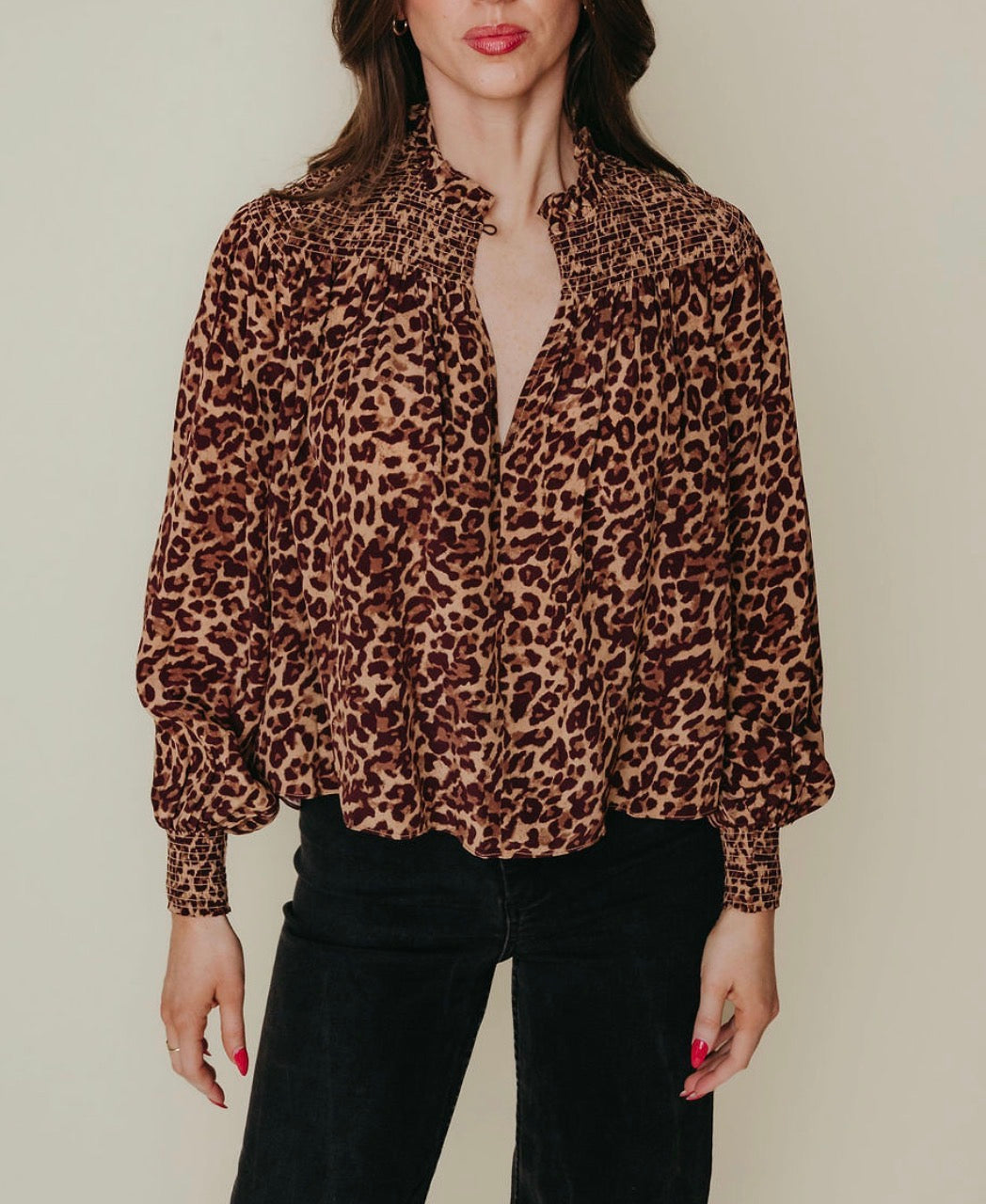 La Roque Judy Top in Cheetah