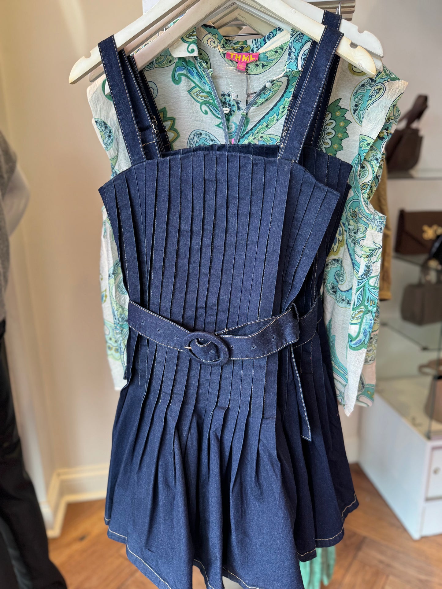 Decker Denim Mini Dress