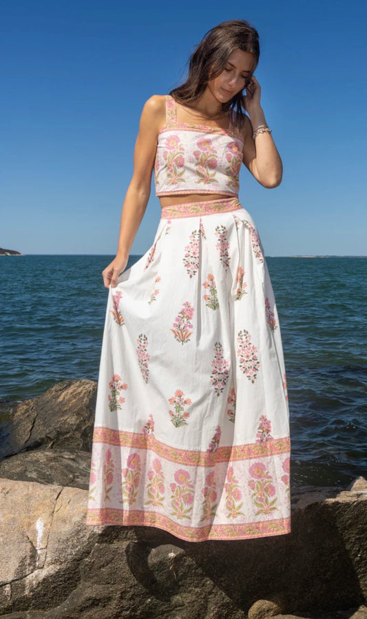 Nibi-MTK Octavia Skirt in Petal Poise