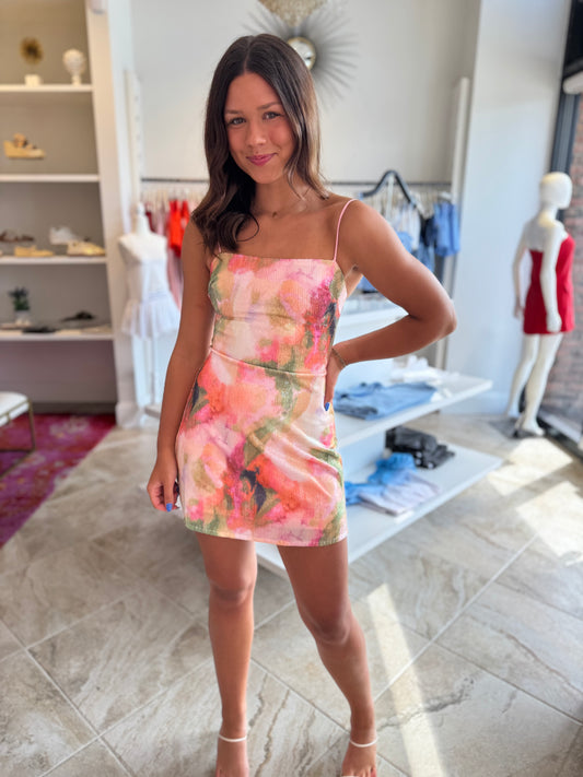 Eudora Sequin Mini Dress