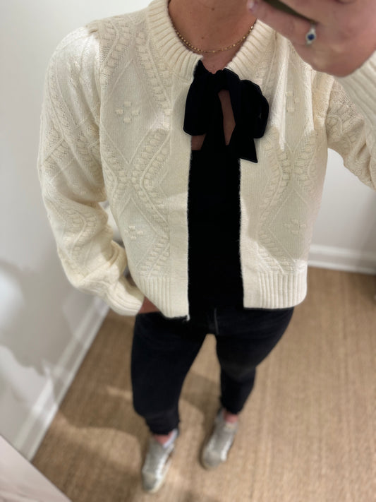 French Connection Kitty Bobble Cardigan