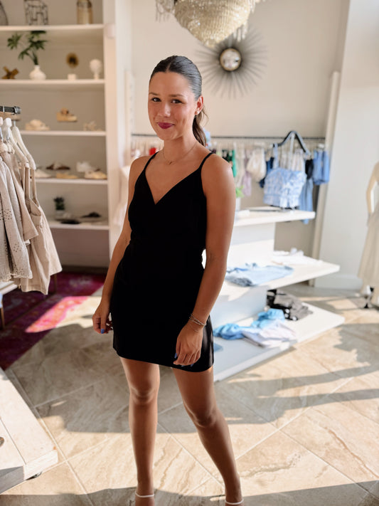 French Connection Whisper X-Over Strappy Dress