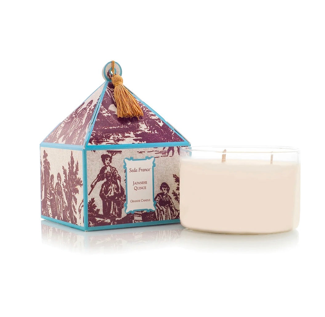 Seda France Classic Toile Three-Wick Candle
