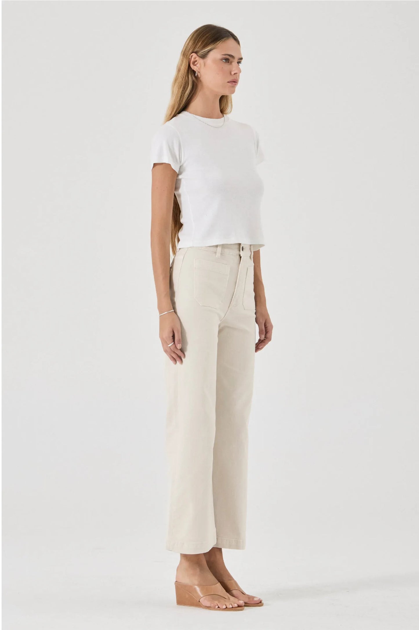 Rolla’s Sailor Comfort Jean in Off White