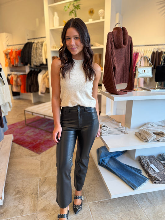 Deluc Angel Knit Top in Nude