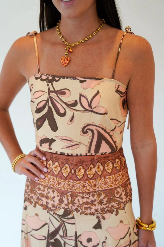 Shug Millie Top in Rose Multi