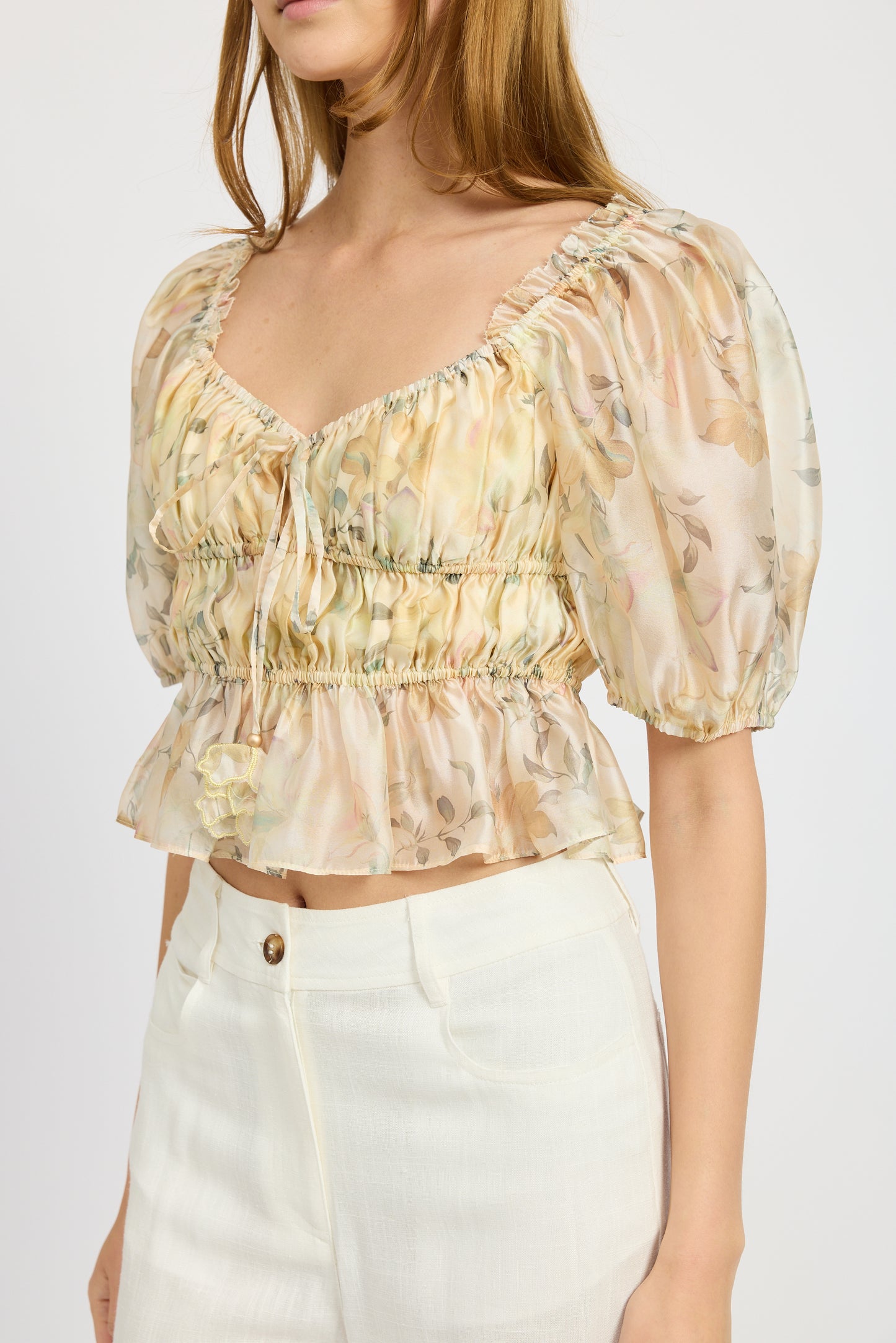 En Saison Elliot Organza Top