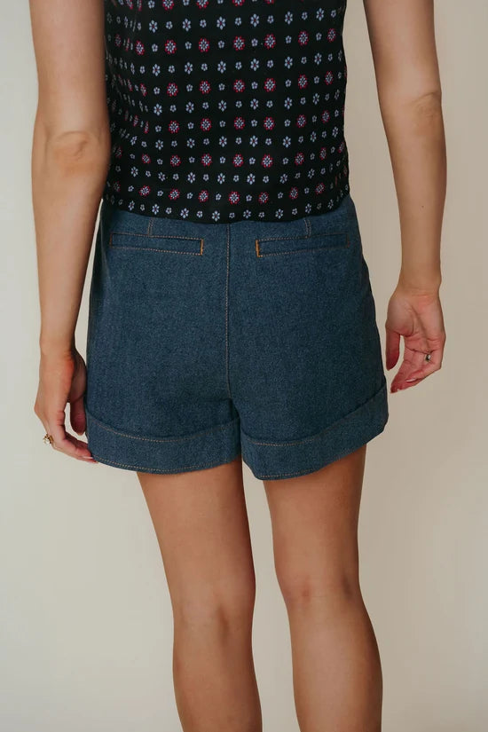 La Roque Camila Short in Light Denim