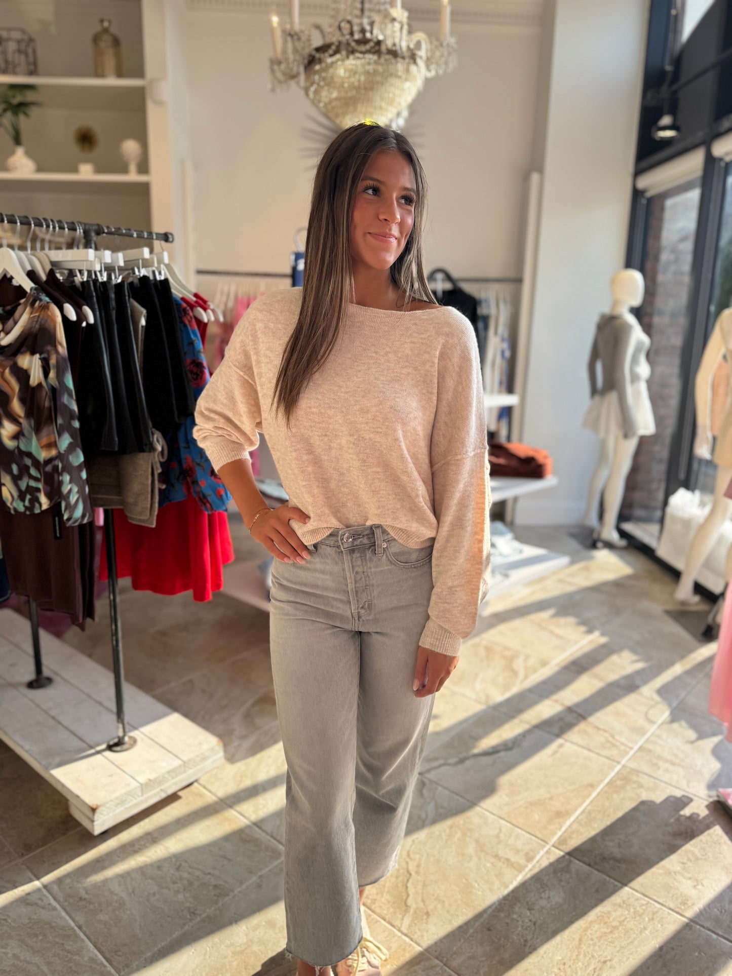 Nan Sweater in Oatmeal