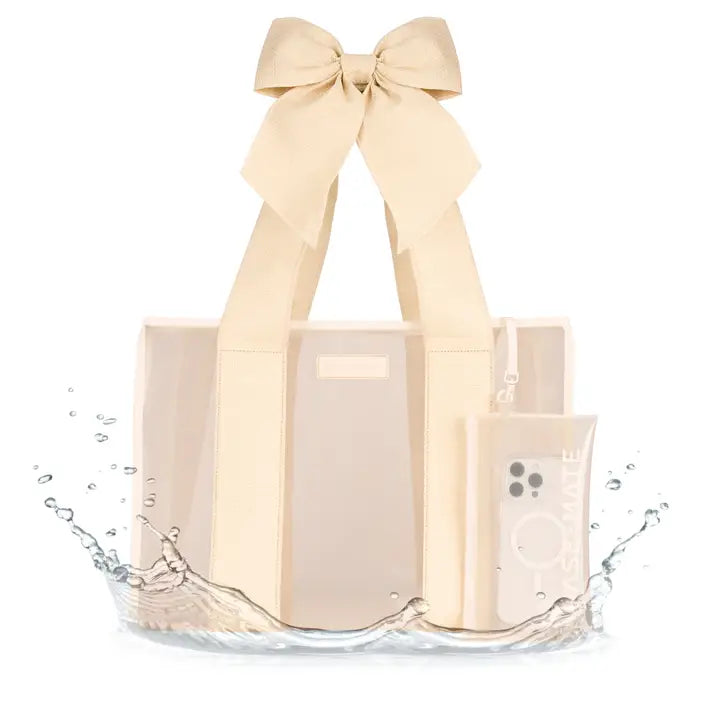 Case-Mate Special Edition Bow Beach Tote With Phone Pouch