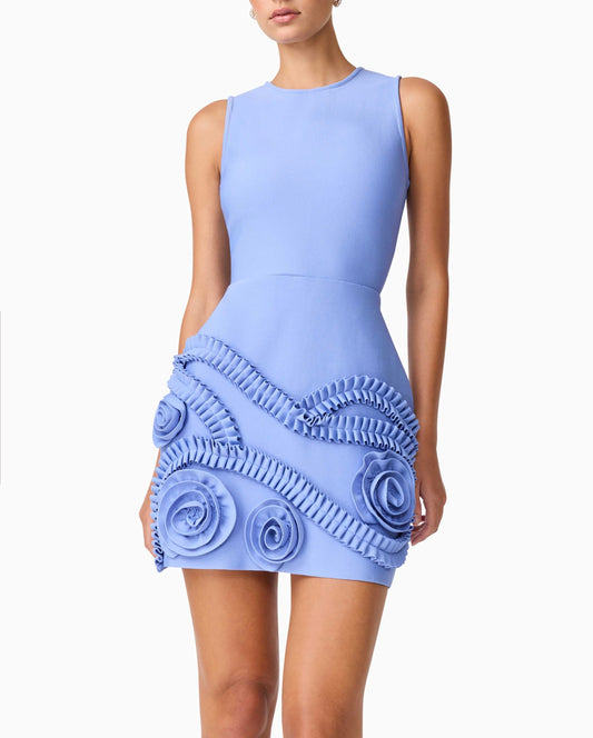Elliatt Sonya Mini Dress in Blue