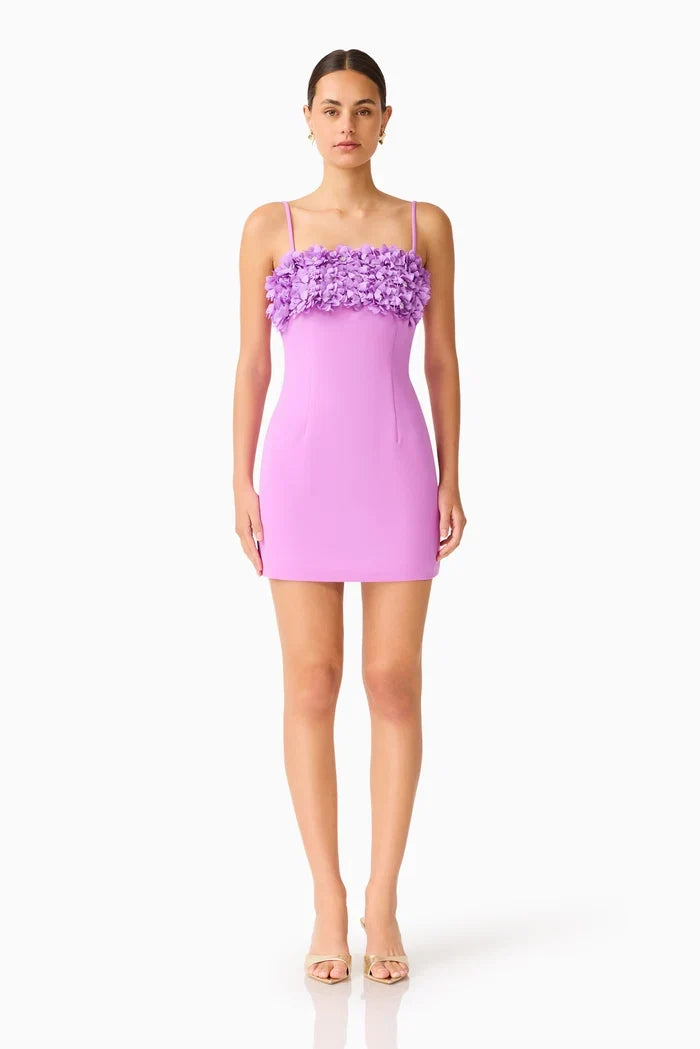 Elliatt Solenne Mini Dress in Orchid